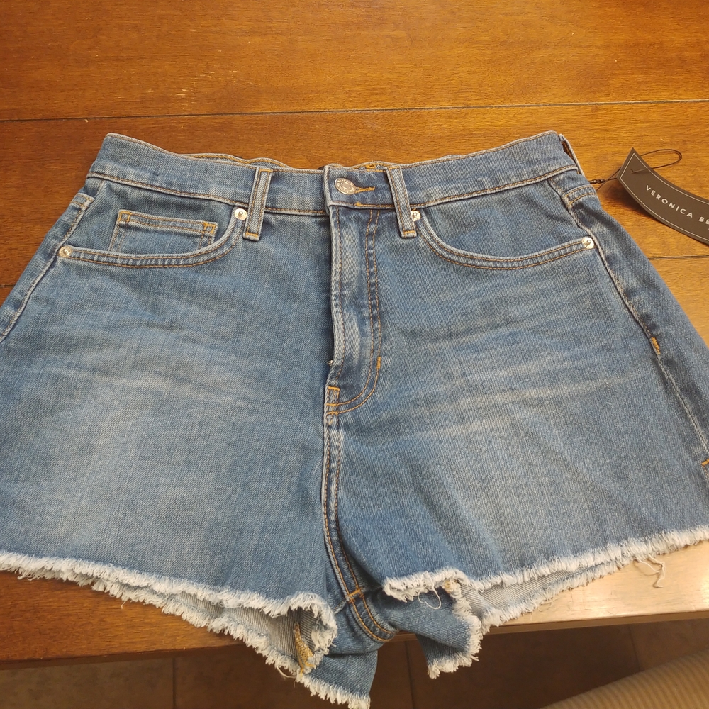 Veronica Beard Women's Blue Denim Shorts